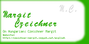 margit czeichner business card